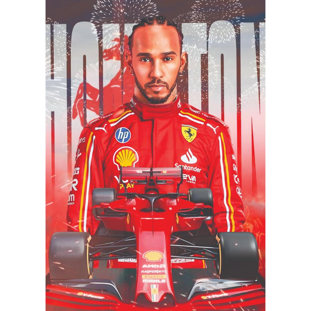 Lewis Hamilton Ferrari Car
