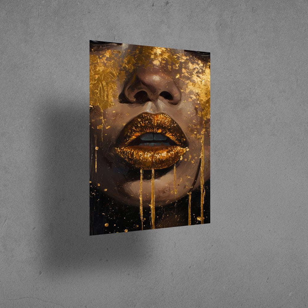 Golden Elegance - African Facial Art