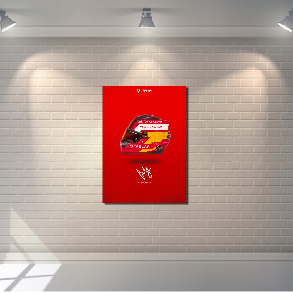 Ferrari Carlos Helmet