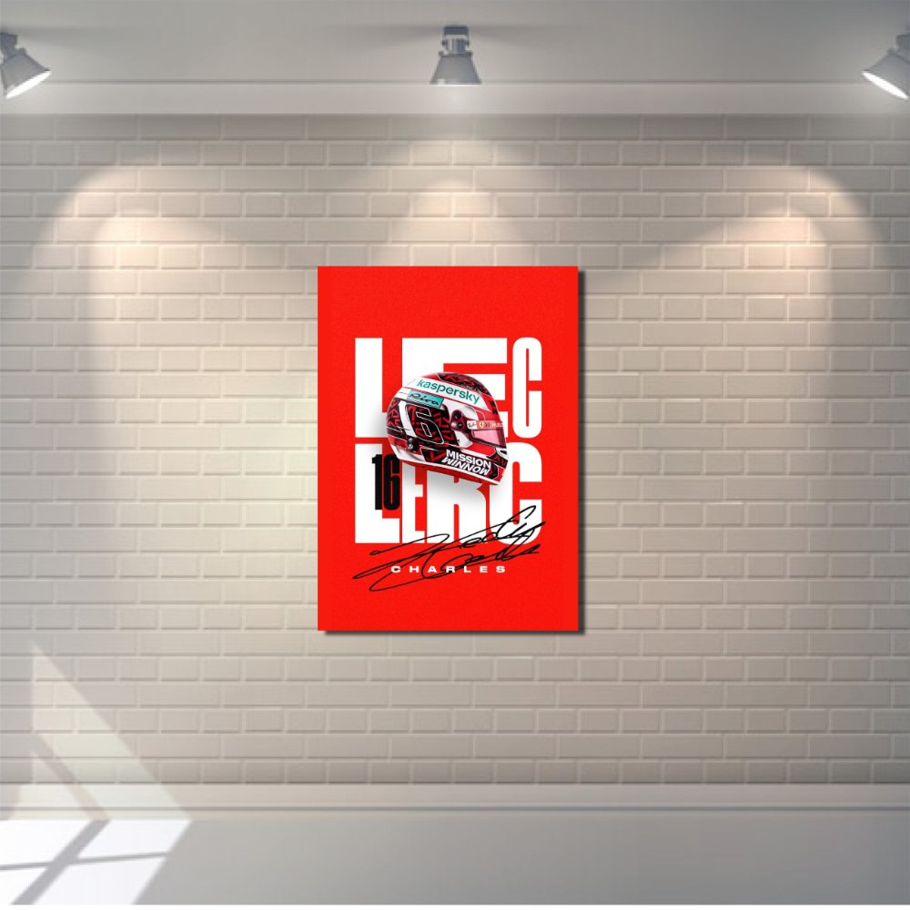 FERARI CHARLES LECLERC HELMET