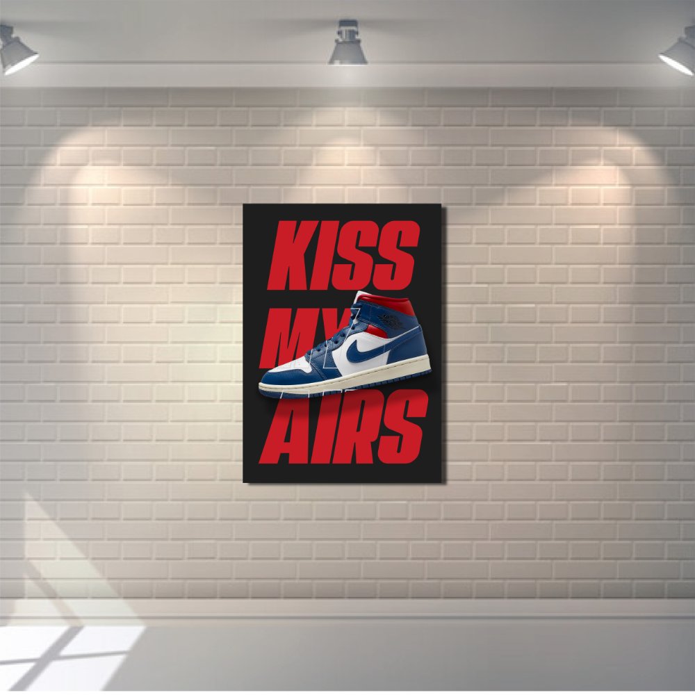 NIKE KISS MY AIRS BLUE
