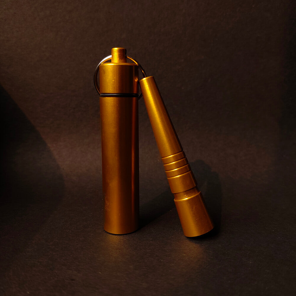Metal Sheesha Filter With Key Ring Case