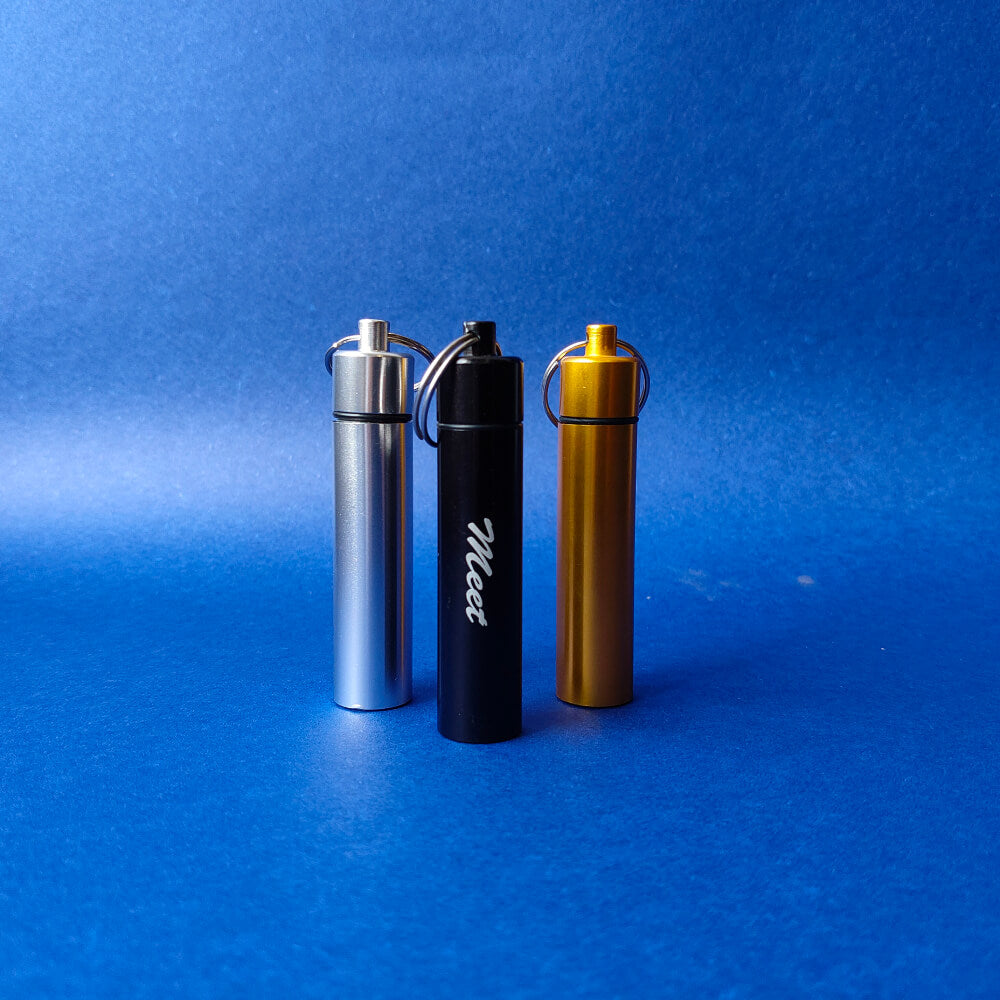 Metal Sheesha Filter With Key Ring Case