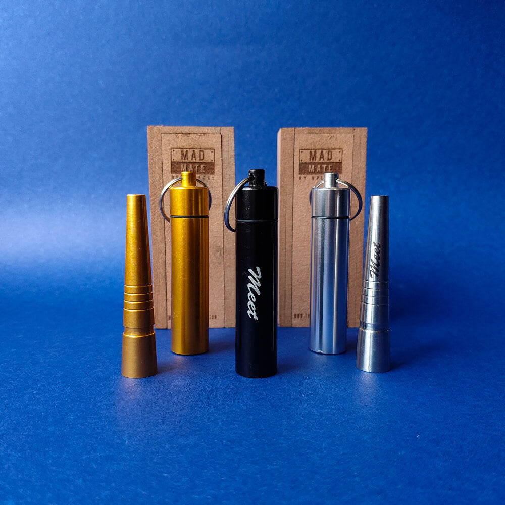 Metal Sheesha Filter With Key Ring Case