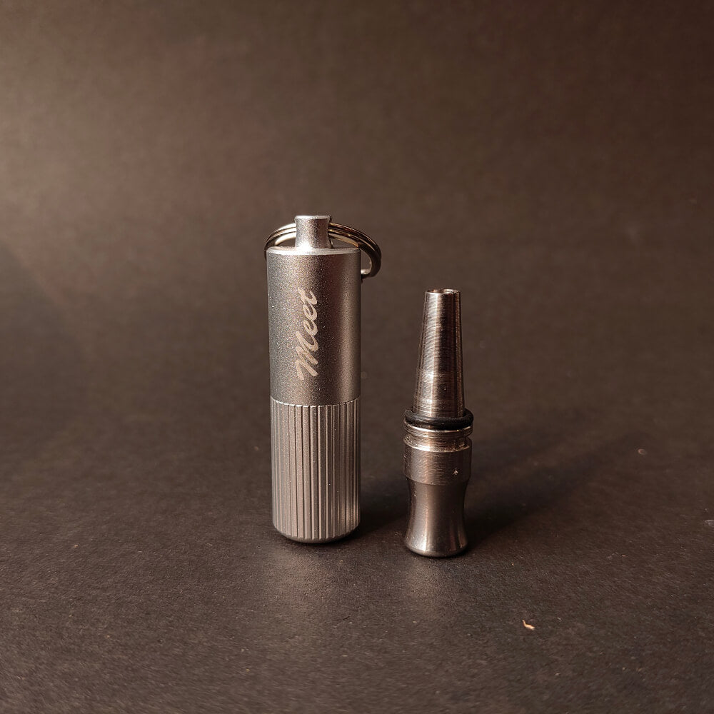 Small Metal Sheesha Filter With Key Ring Case