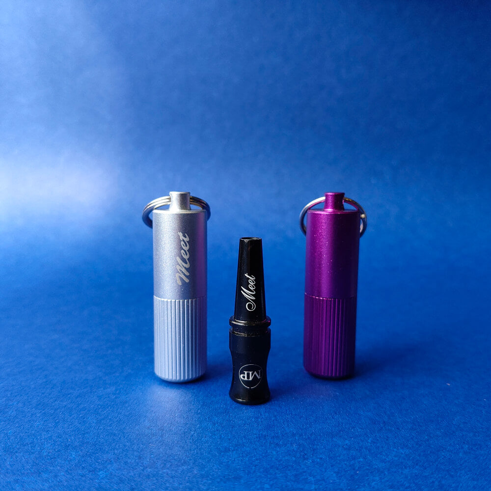 Small Metal Sheesha Filter With Key Ring Case