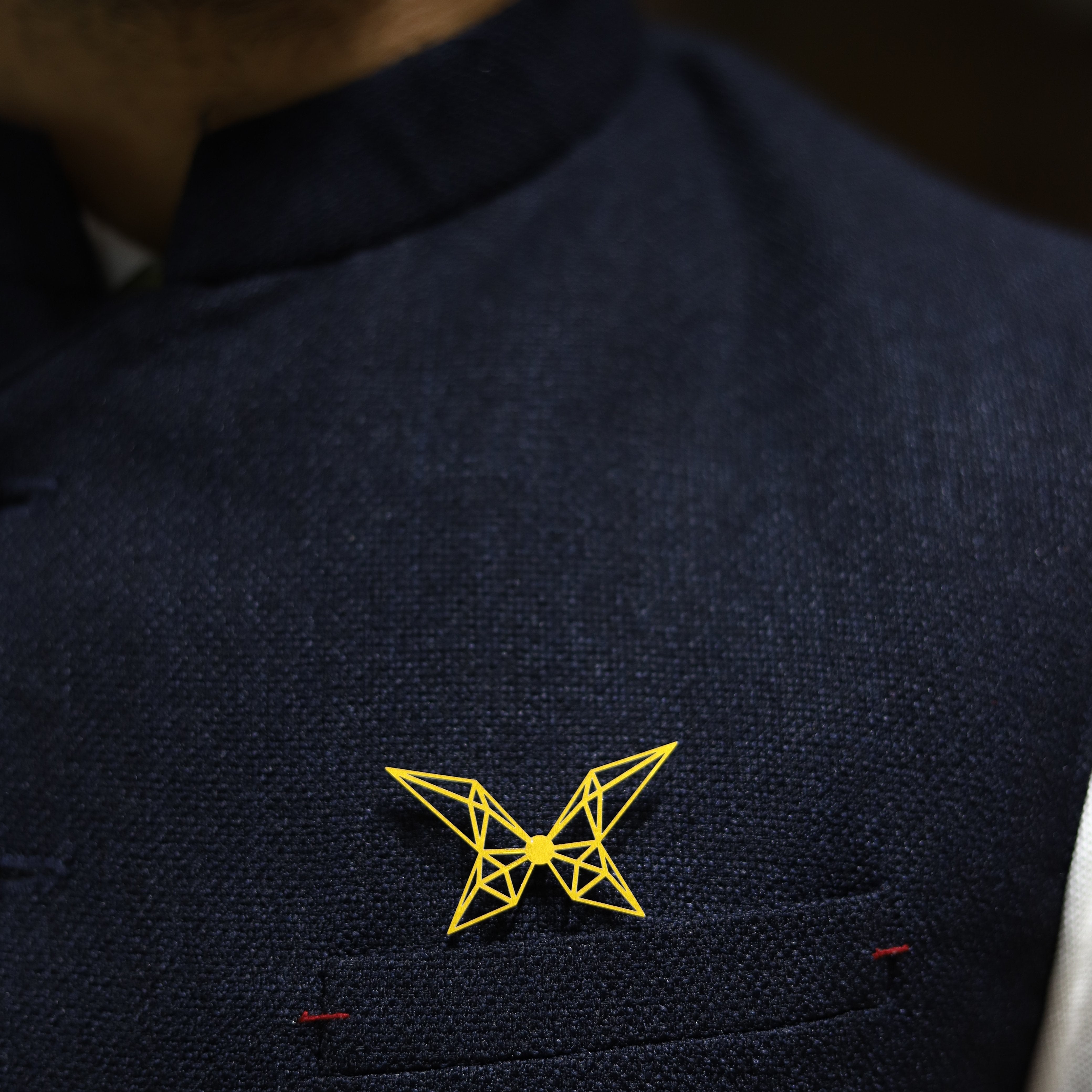 Butterfly Metal Brooch