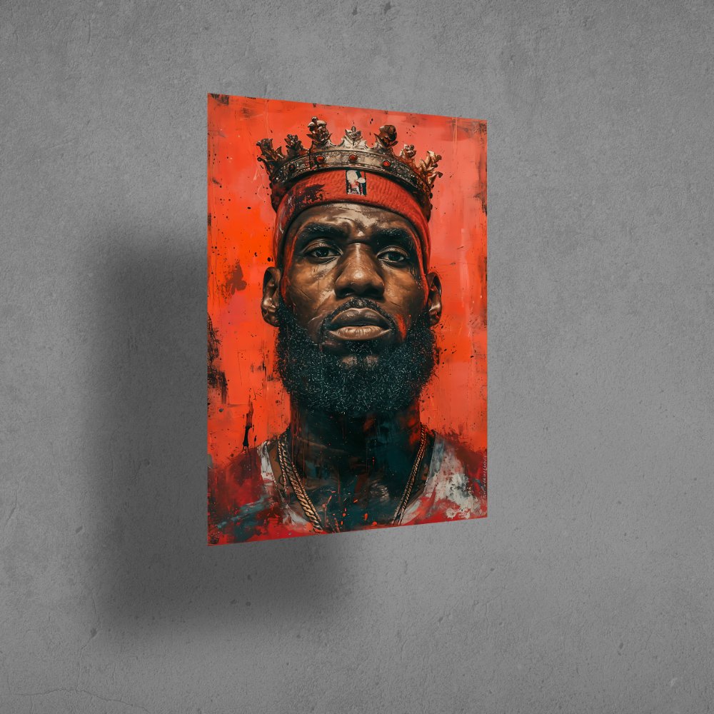 King LeBron James