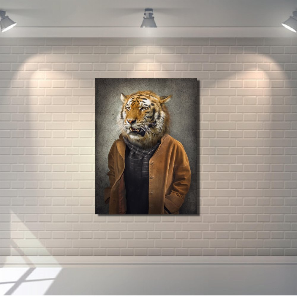 Tiger in Clothes