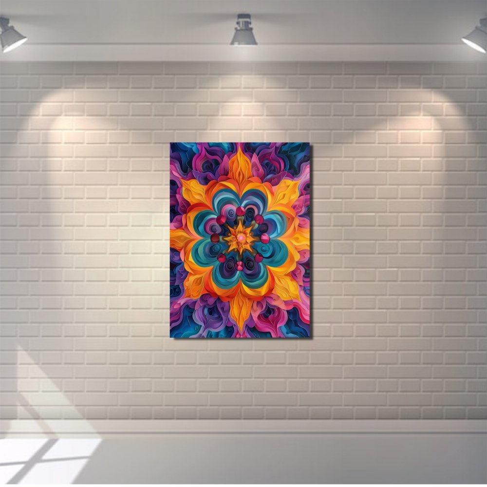 Mandala Canvas Print